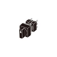 オムロン ツマミ形セレクタスイッチ(分離形)(丸胴形Φ16) A165S A165SA2M A165SA2M 1個