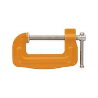 三共コーポレーション 鋼製 Cクランプ(50×25mm) C5025 C5025 1個