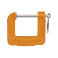 三共コーポレーション 鋼製 Cクランプ(63×63mm) C6363 C6363 1個