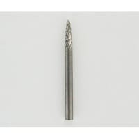 サンフレックス 超硬回転ヤスリ 3×10×3φ トンガリ型 No.2321 No.2321 1本