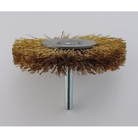 サンフレックス 強力軸付スチールワイヤーブラシ 75φ No.4017 No.4017 1個