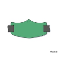 ツクシ工房 e腕章 緑無地 ロングゴムバンド付 WE103L WE103L 1枚