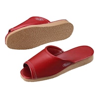 TKG 抗菌前あきDXスリッパ M ワイン SSK5242 SSK5242 1足