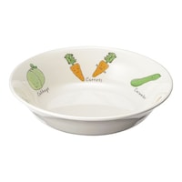 TKG メラミンお子様食器「ベジタ村」 38VV 15cm深皿 62685665 1枚