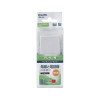 朝日電器 モジュラーコンセント6極2芯 TEA020 TEA020 1個
