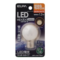 朝日電器 LED電球G30形E17