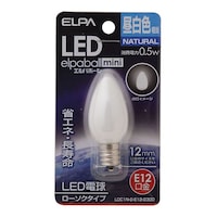 朝日電器 LED電球ローソク形E12