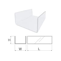 JAPPY Nダクト(樹脂製ケーブル配線保護カバー)継手 C43CJP C43CJP 1個