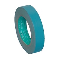 マクセル NO.3372 養生用布粘着テープ25mm幅 水色 337200MI0025X25 337200MI0025X25 1巻