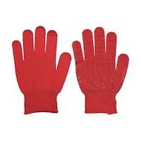 福徳産業 すべり止め手袋 バージョンアップ吸ちゃん レッド L 808LRED 808LRED 1双