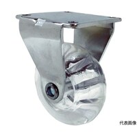 サムソンキャスター デザインクリアキャスター「Emma」 プレート 固定 50mm EMMAPF50 EMMAPF50 1個