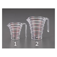 山崎実業 500ml 計量カップ(電子レンジ対応) EA912NW2 EA912NW2 1個