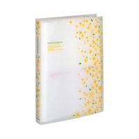 ハクバ ビュートプラス Lサイズ 80枚収納 小花イエロー ABPL80KYL ABPL80KYL 1個