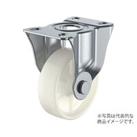 ユーエイキャスター SK型キャスター 固定車プレート式 SK100N SK100N 1個