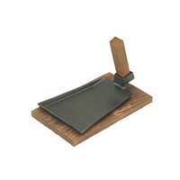 エムテートリマツ 鉄鍬型ステーキ皿 中 木柄のみ 63142711 1個