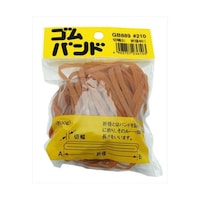 和気産業 ゴムバンド 折径80mm×切幅3mm GB889 GB889 1袋