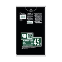 日本サニパック 業務用ポリ袋 黒 70L 10枚 LA72 LA72 1袋