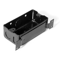 外山電気 黒 日本間BOX1個用カバー無 NSB1BS NSB1BS 1個