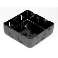 外山電気 黒 日本間BOX2個用(鉄) NSB2B NSB2B 1個