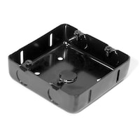 外山電気 黒 日本間BOX2個用浅(鉄) NSB2B28 NSB2B28 1個