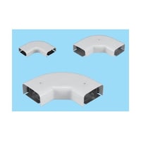 外山電気 B型 フラットエルボ Y220 Y220 1個