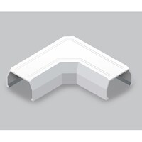 マサル工業 ニュー・エフモール付属品 マガリ 4号 ホワイト SFMM42 SFMM42 1個