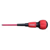 アネックスツール 短絡防止絶縁ドライバー電工タイプ