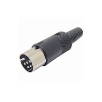 マル信無線電機 DINプラグ6P ケーブル挿入穴Φ8 MP016/8 MP016/8 1個