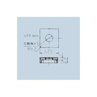 日本電産コパル電子 照光式押しボタンスイッチ角7.5ボタン グレー 140007480069 140007480069 1個