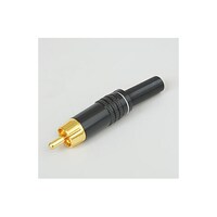 Linkman RCAプラグ 白 7Φ線 金メッキ・ケーブルガード付き RP1310BPGTEFAWE7.0 RP1310BPGTEFAWE7.0 1個