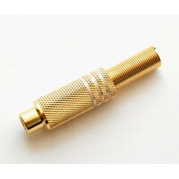 Linkman RCAジャック 白 金メッキ ケーブルガード付 RJ123GGWHITE RJ123GGWHITE 1個