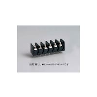 サトーパーツ 貫通型端子台 プリント基板用 角座金付ネジ 250V15A 3極 ML50S1BYF3P ML50S1BYF3P 1個