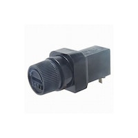 サトーパーツ ヒューズホルダー バヨネット式プリント基板用 250V10A 適合サイズ:Φ5.2×20mm F105 F105 1個