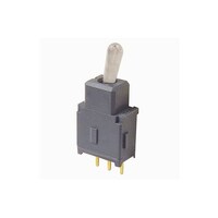 NKKスイッチズ ショートレバー形トグルスイッチ ONON 単極双投 A12JP A12JP 1個