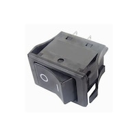 NKKスイッチズ 全モールドロッカスイッチ(防水形) 黒 2極単投 ONOFF はんだ端子 JWMW21RKK JWMW21RKK 1個