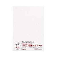 両おもて厚口 大直礼状紙 A4 50枚入 206020004 206020004 1パック