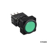 IDEC Φ25フラッシュシルエットスイッチLWシリーズ押ボタンスイッチ(丸形平形ボタン) LW6BM1C1LB LW6BM1C1LB 1個