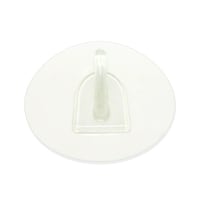 エスディアイジャパン デザインフック アイボリー 75mm KDH7508 KDH7508 1個