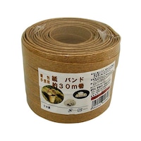 宮島化学工業 梱包・手芸用 紙バンド 茶 15.5mm×30m C5 C5 1巻