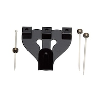 山口安製作所 額用金具 鉄カラーエックスフック