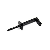 山口安製作所 額用木部受金具 ネジ足昭和折釘