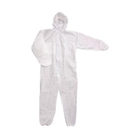 川西工業 不織布つなぎ服撥水透湿タイプ M 7016 7016 1枚