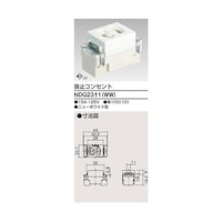 ���Ł@�����~�߃R���Z���g�@�m�c�f�Q�R�P�P�i�v�v�j�@�m�c�f�Q�R�P�P�i�v�v�j�@�P��