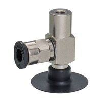 ピスコ 真空パッド 薄物用タイプ パッド外径:10mm ニトリルゴム 固定式 真空取出口:横 VPB10PN4J VPB10PN4J 1個
