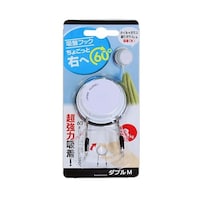 大一鋼業 吸盤フック右へ60度 4.5×3×9cm 64507544 1個