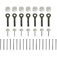 ニコピンフックシングルホワイト 7P 7個入 M097 M097 1個