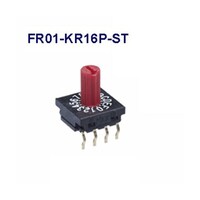NKKスイッチズ ディップロータリースイッチ FR01KR16PST FR01KR16PST 1個
