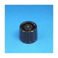 サトーパーツ つまみ サイズ:φ22 色:黒 シャフト径φ6用 K10022RSB K10022RSB 1個
