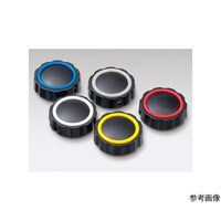 サトーパーツ つまみ サイズ:φ32 色:黒 赤 シャフト径φ6用 K220R K220R 1個