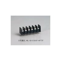 サトーパーツ 貫通型端子台 プリント基板用 250V15A 角座金付ネジ 3極 ML50S1BXF3P ML50S1BXF3P 1個
